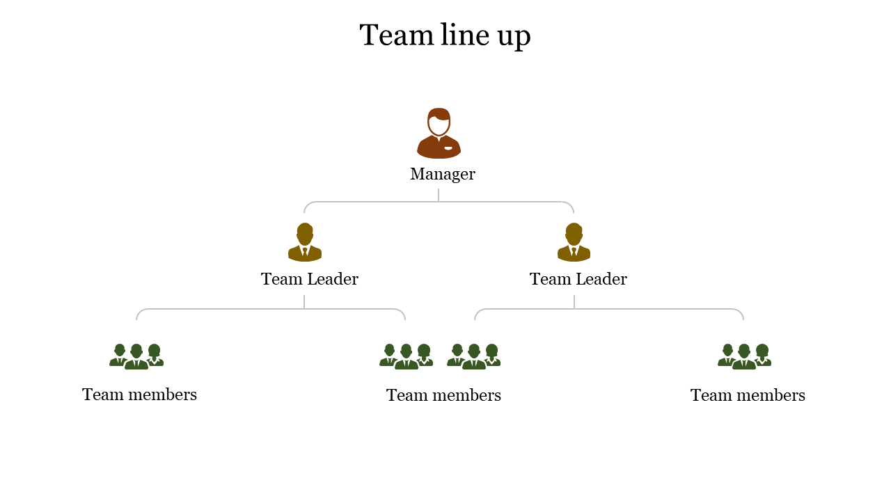 Free - Attractive Team Line Up PowerPoint Presentation Template